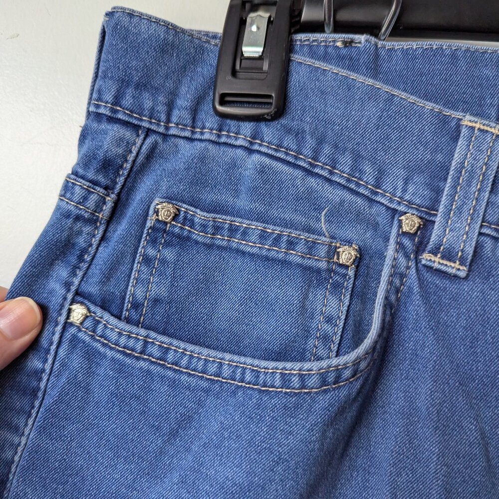 Versace Jeans Couture Straight Leg Denim Pants - Picture 5 of 15